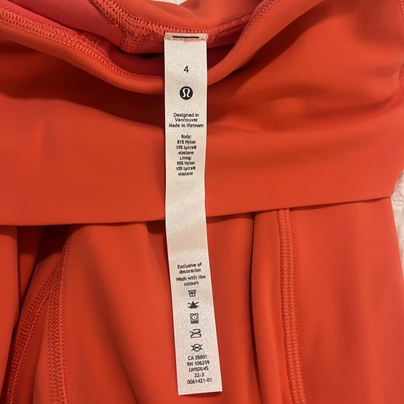 NWT Lululemon Align Pant 25” With Pockets PLBR Pale Raspberry - Picture 5 of 5